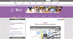Desktop Screenshot of milieux-aquatiques.univ-pau.fr