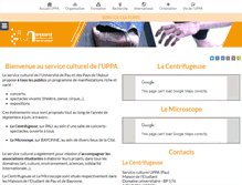 Tablet Screenshot of mde-culture.univ-pau.fr