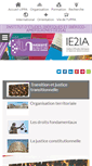 Mobile Screenshot of ie2ia.univ-pau.fr