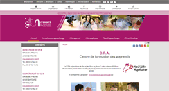 Desktop Screenshot of cfa.univ-pau.fr