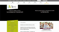 Desktop Screenshot of cms.univ-pau.fr