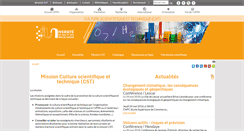 Desktop Screenshot of cst.univ-pau.fr