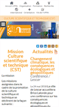 Mobile Screenshot of cst.univ-pau.fr