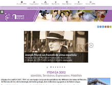 Tablet Screenshot of item.univ-pau.fr